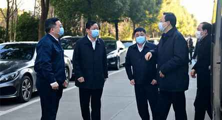省委常委、苏州市委书记蓝绍敏来到爱游戏ayx·网站登录入口-爱游戏online[中国]调研